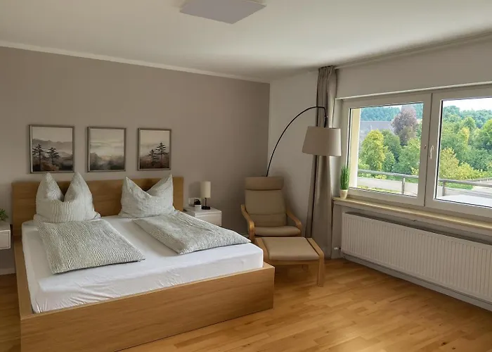 아파트 Naturquartier Am Osterkopf Usseln 빌링겐