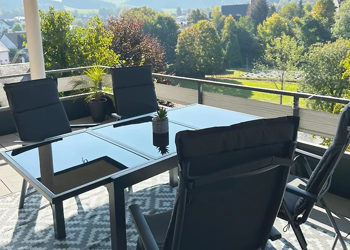 아파트 Naturquartier Am Osterkopf Usseln 빌링겐